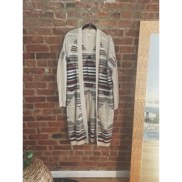 Urban Outfitters Geometric Aztec Cardigan - Picture 1 of 4